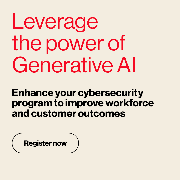 Enhance cybersecurity with Generative AI. Help improve workforce and customer outcomes.